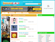 Tablet Screenshot of juegoslocos.com